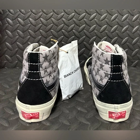 Vans Vault OG Sk8-Hi Reissue Bianca Chandon Black Grey Sneakers Womens Size 5 - Picture 4 of 6